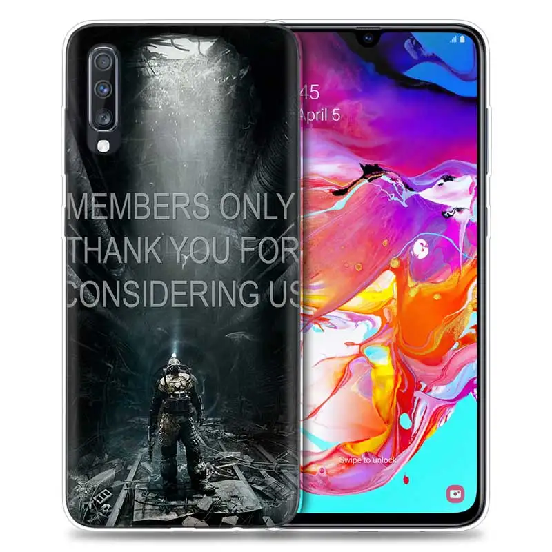 09 Метро 2033 чехол для samsung Galaxy A50 A70 A80 A60 A40 A30 A20 A10 M40 M30 M20 M10 A6 A8 плюс чехол для телефона из ТПУ с отделением для карт - Цвет: 09