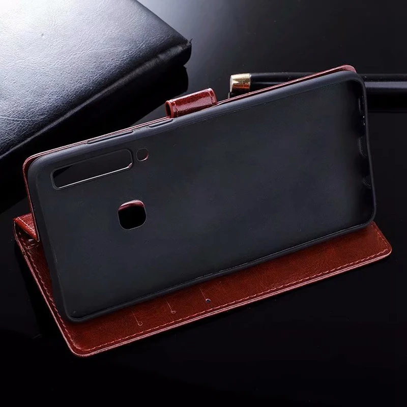 Ультратонкая кожа флип Бумажник задняя крышка чехол для Xiaomi Redmi Note 7 Чехол