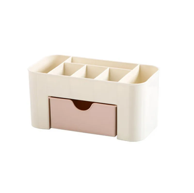 Женщина косметический держатель ящик ювелирные изделия случае косметика хлопок