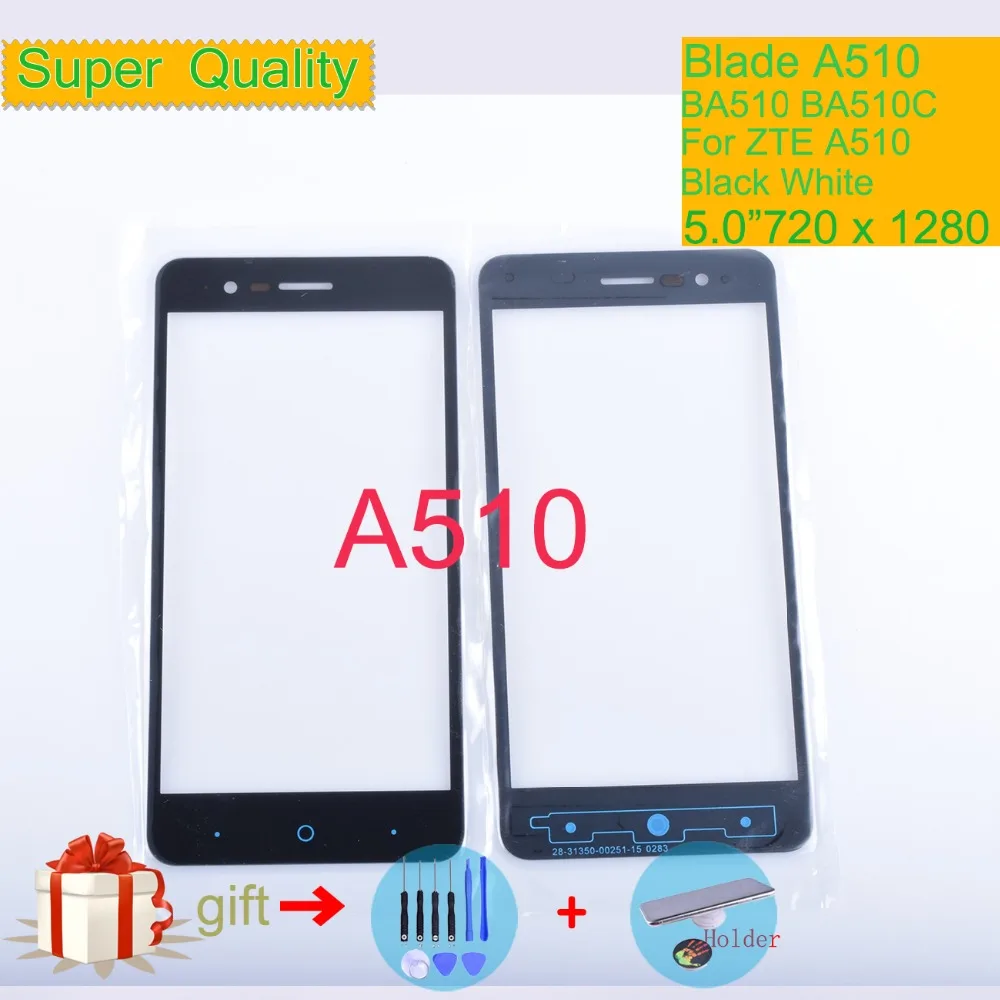 Для ZTE Blade A510 BA510 BA510C Сенсорная панель стеклянная линза переднее внешнее ЖК стекло