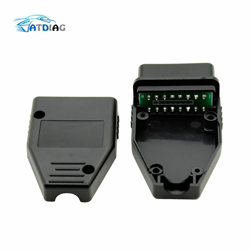 OBD штекер OBD2 16Pin разъем адаптер OBD II OBDII разъем J1962 OBD2 разъем 1962