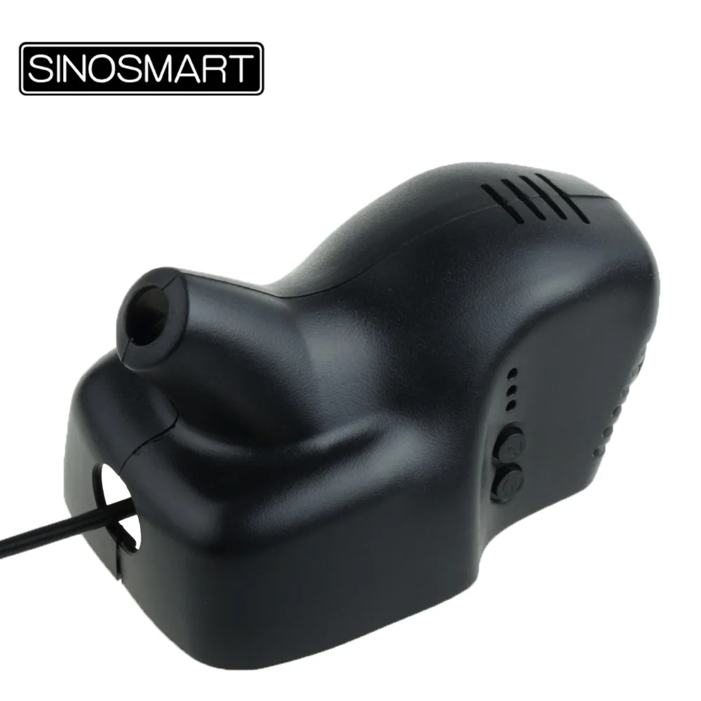 SINOSMART Novatek 96658 специальная автомобильная Wifi DVR камера для Skoda A5/Octavia 2012 Yeti и т. д. управление с помощью приложения SONY IMX323