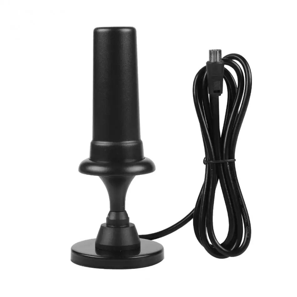 36dbi Автомобильная ТВ антенна UHF/VHF Двухдиапазонная DTMB/CMMB/DVB-T сигнальная антенна магнитная база Plug and play