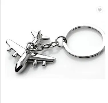 

Best Selling Promotional Gift Custom Metal Airplane Keychain