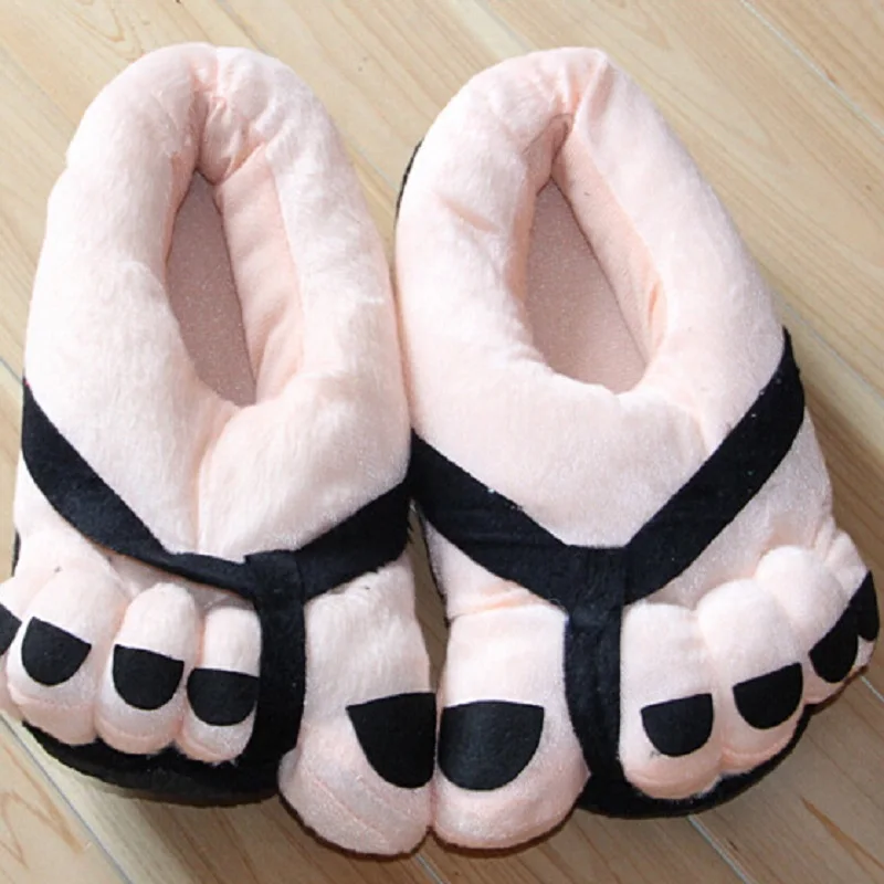 Оптовая продажа домашние тапочки женская обувь забавные зимние теплые хлопковые