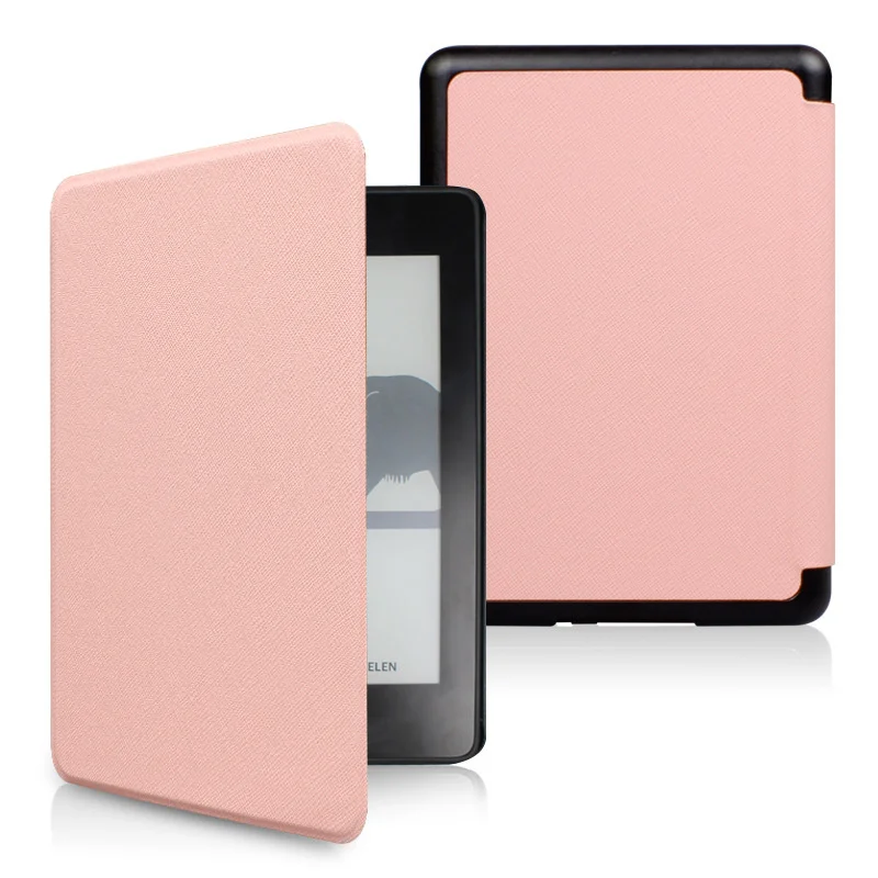 pink Чехол-книжка для Amazon Kindle Paperwhite 4, Магнитный смарт-чехол для нового Kindle Paperwhite 10го поколения - Цвет: pink