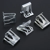 yetaha 15pcs car dashboards dvd cd panel frame gear lever armrest fasteners interior trim plate fixed iron clips buckle
