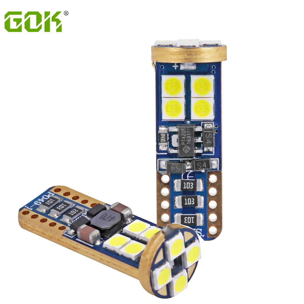 

50 шт. Высокое качество CANBUS T10 12SMD 3030 LED t10 Автомобильный интерьер свет для чтения w5w 194 168 без ошибок сигнальная лампа для салона автомобиля