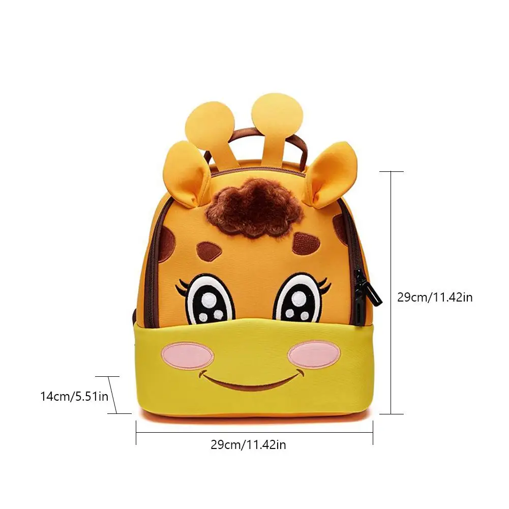 Детский рюкзак 3D вышитый ультра легкий милый мультяшный в форме