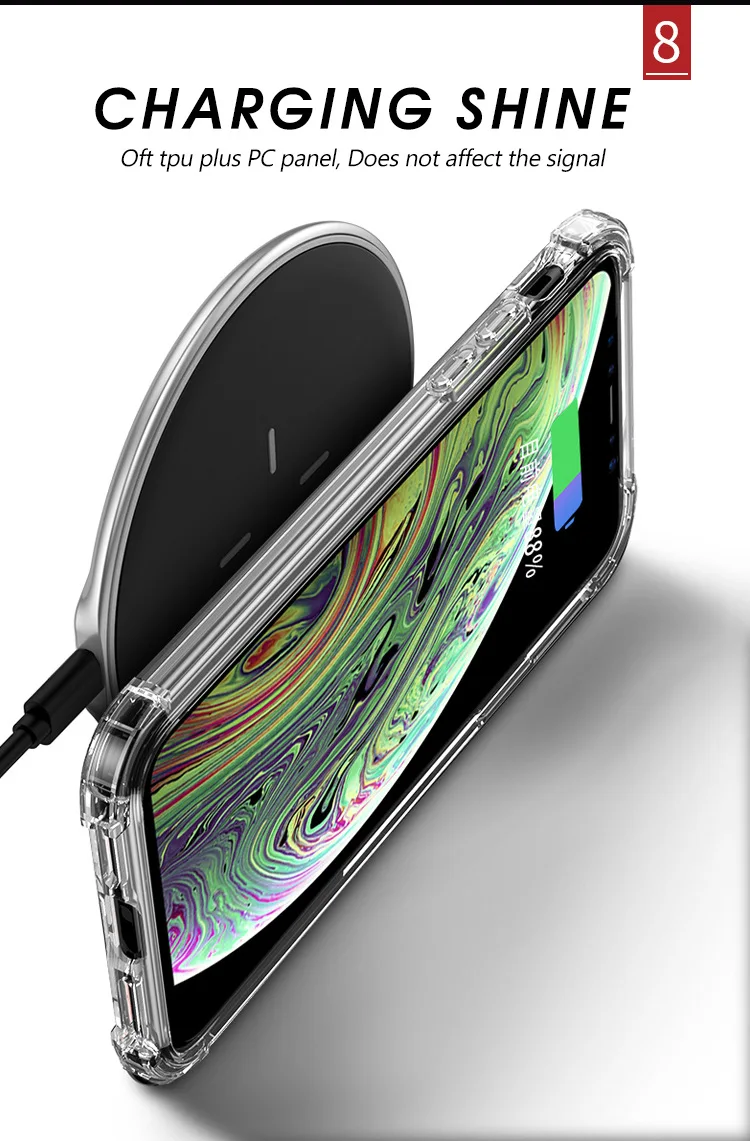 XR iPaky для iphone XR X XS MAX Чехол Мягкий ТПУ чехол+ Жесткий ПК Рюкзак-кенгуру прозрачный чехол iphone 6 6 S 7 8 plus защитный экран