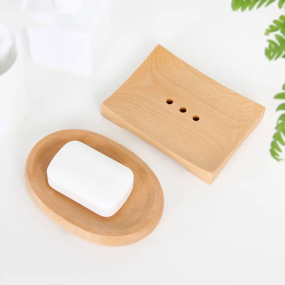 Слива Нескользящие мыльница Ванная комната Душ мыльницы творческий простой