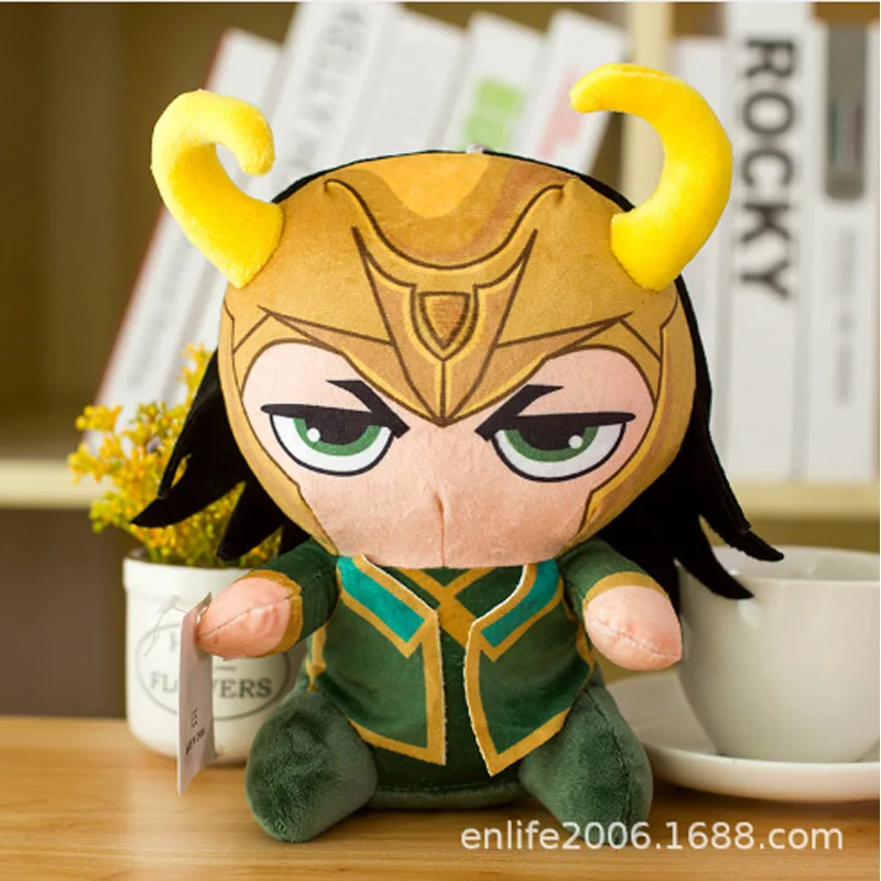 Серый Marvel Мстители 4 плюшевые игрушки супергерой плюшевые куклы Капитан Америка, Железный человек Человек-паук Тор плюшевые мягкие игрушки Человек-паук - Цвет: Серый