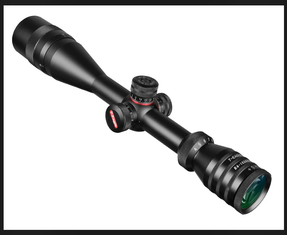 T-Eagle 4-16X44 AOE Riflescope красный зеленый Mil Dot сетка с подсветкой Tacticle прицел для охоты на открытом воздухе