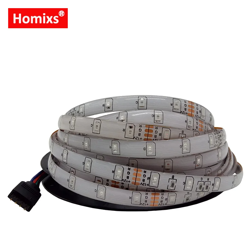 Homixs RGB Светодиодные ленты Light 2835/3528smd гибкий свет белый/розовый цвет светодиодный