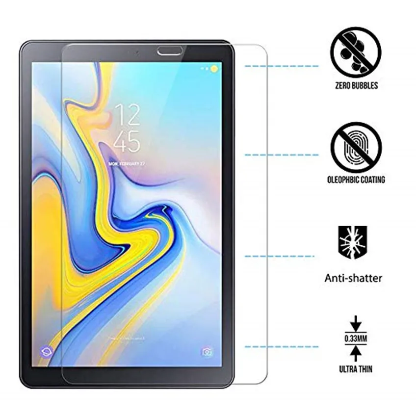 2 шт закаленное стекло для samsung Galaxy Tab A 10,5 T590 T595 Защитная пленка для экрана для SM-T595 SM-T590 10," Tablet Protetor