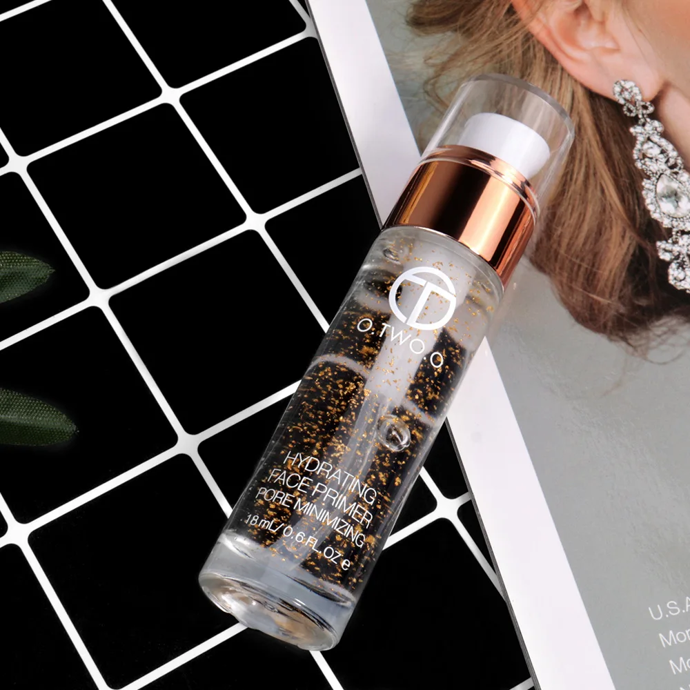 24K Золотая эссенция основа под макияж контроль жидкого масла увлажняющий крем