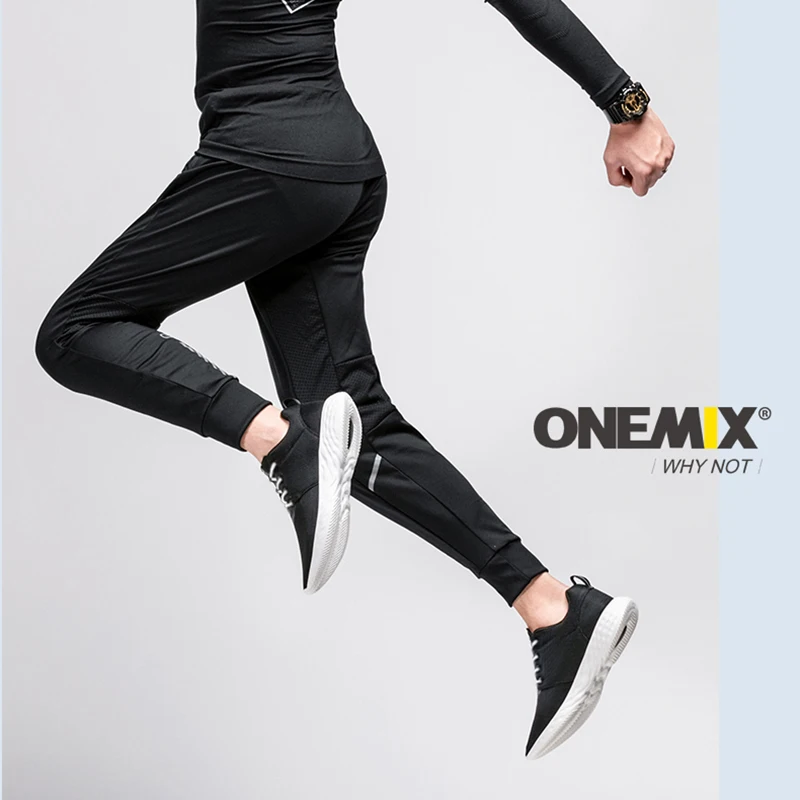 Кроссовки ONEMIX унисекс повседневная обувь для бега с высоким отскоком подошва из