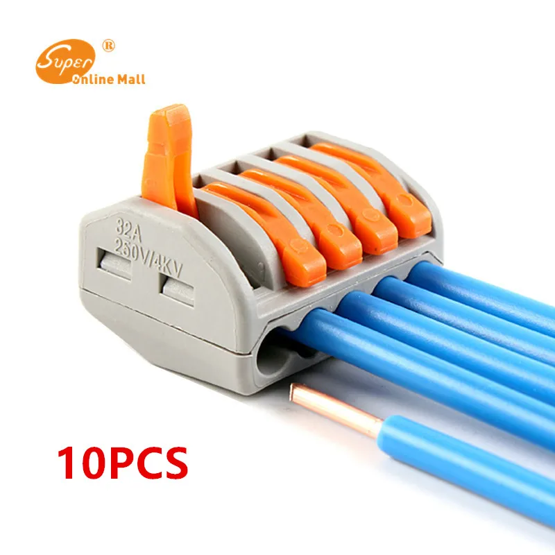 10 шт./лот PCT K215 Универсальный проводной соединитель Quick Connector Проводные клеммы