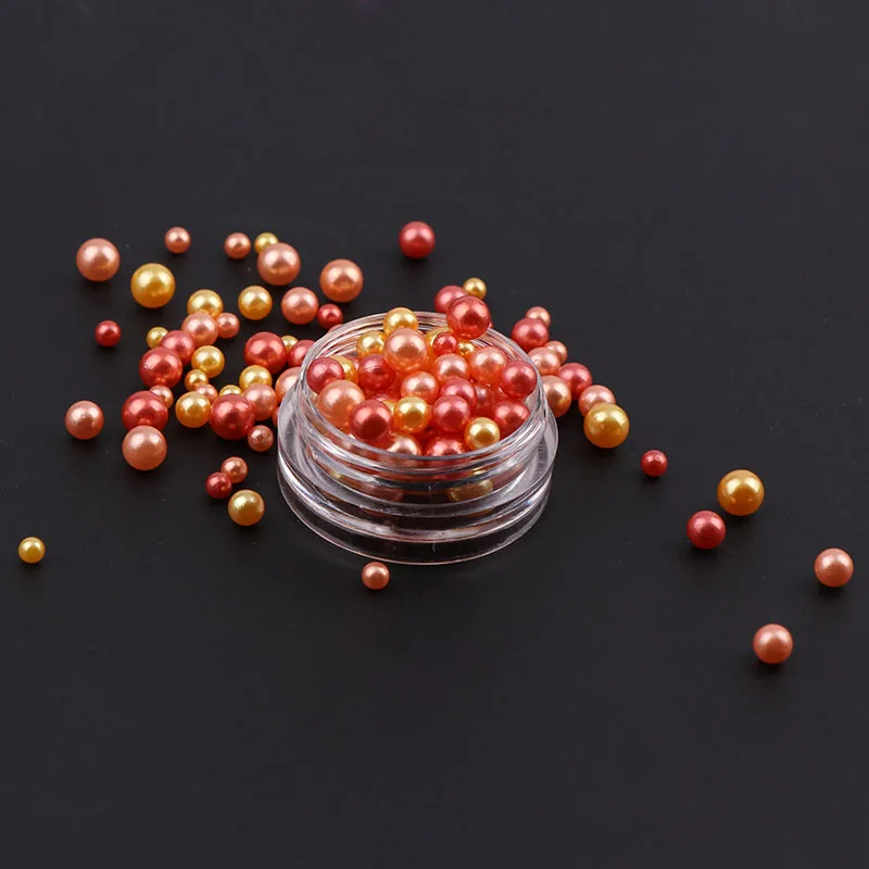 Круглые бусины без отверстий 3 6 мм|beads for diy|mixed colorbeads beads |