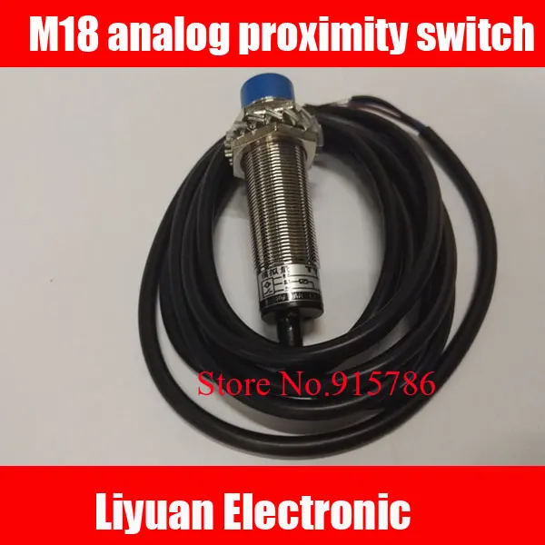 Аналоговый Бесконтактный переключатель M18/преобразователь линейного