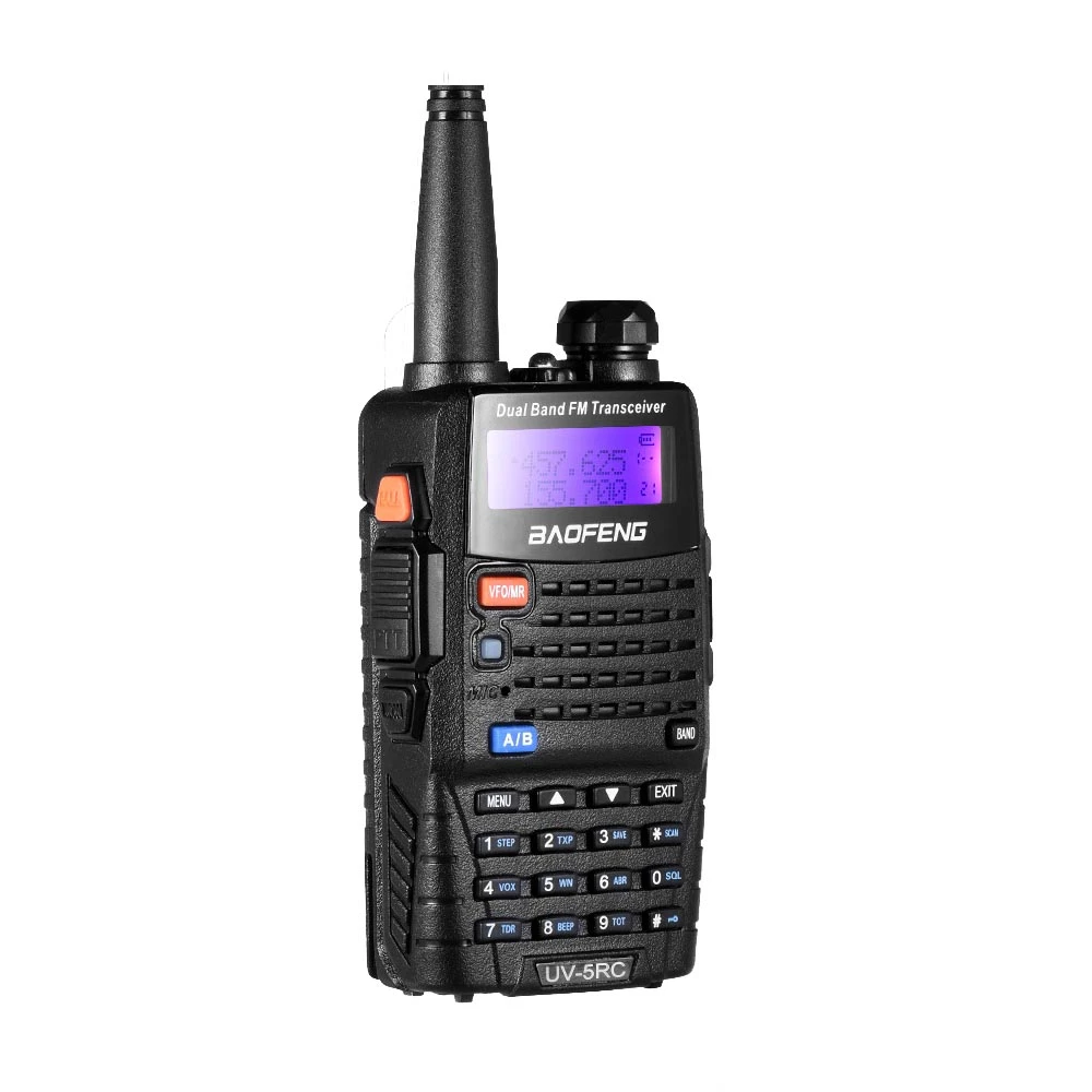 2 шт. Baofeng UV 5RC Двухдиапазонная рация VHF UHF 136 174/400 520 Любительская CB радио