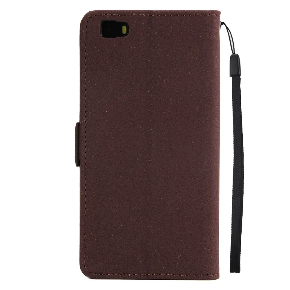 PU Leather Wallet Case for Huawei P8 Lite Phone Luxury Glitter Flip Cover w/ Kickstand Feature &amp Card Slots Design | Мобильные