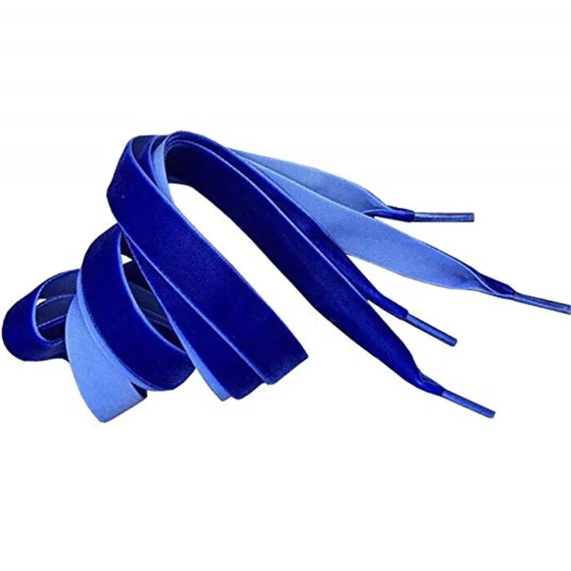 EPHER плоские вельветовые шнурки многоцветные туфли ленты женские модные ширина 10