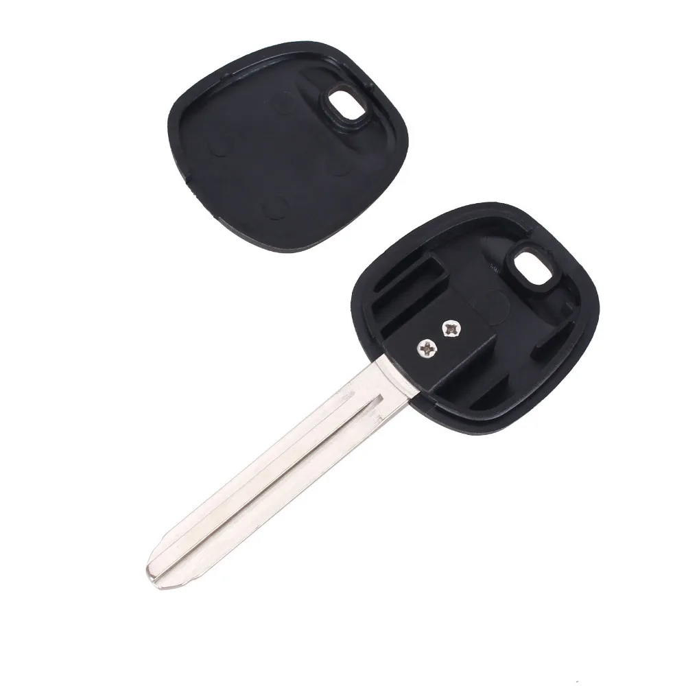 Dandkey 10X пустой транспондер TOY43 оболочка ключа лезвия для Toyota RAV4 PRADO COROLLA Camry Reiz Highlander