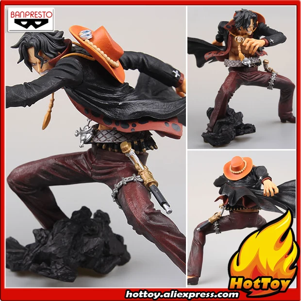 100% оригинальная коллекционная фигурка Banpresto Zoukei Monogatari PORTGAS.D.ACE (специальный цвет