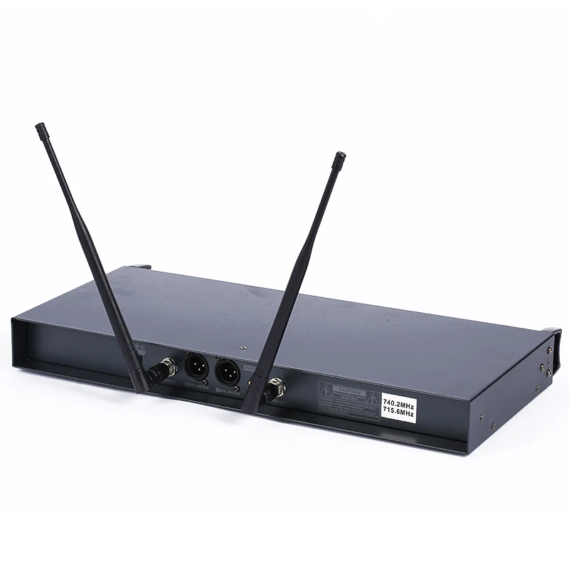 BTL беспроводной микрофон системы Professional караоке 2 ручной с UHF приемник для певицы