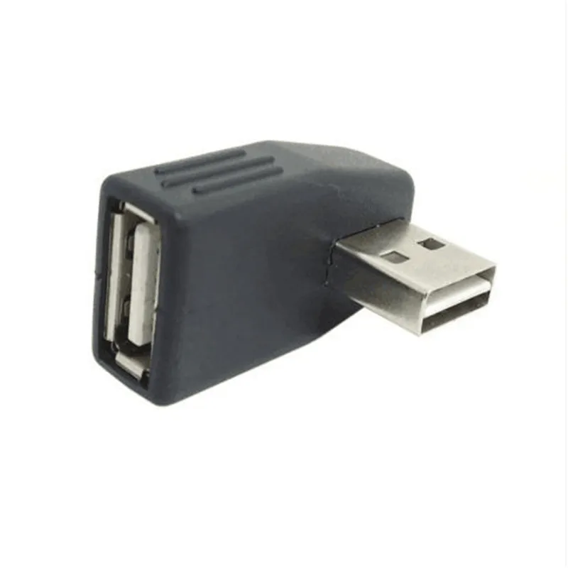 USB 2 0 A Штекерный к женскому Удлинительный адаптер левый и правый угловой 90D