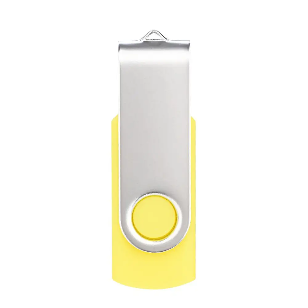 Yellow Быстрая скорость супер goof флеш-накопитель 4 ГБ USB флеш-накопитель 32 ГБ 16 ГБ 8 ГБ металлическая Водонепроницаемая ручка-накопитель 64 Гб 128 ГБ USB флеш-накопитель - Цвет: Yellow