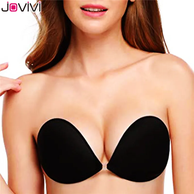 Jovivi 1 шт. женский бюстгальтер без бретелек самоклеющийся силиконовый