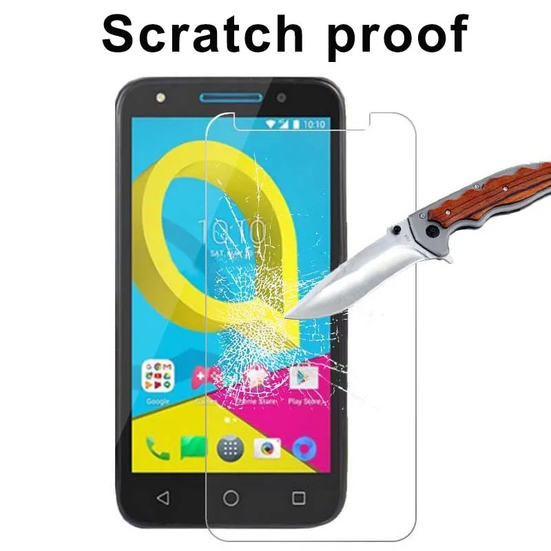 Защитное стекло 5 дюймов для Alcatel U5 U защита экрана 9H 2.5D закаленное пленка телефона