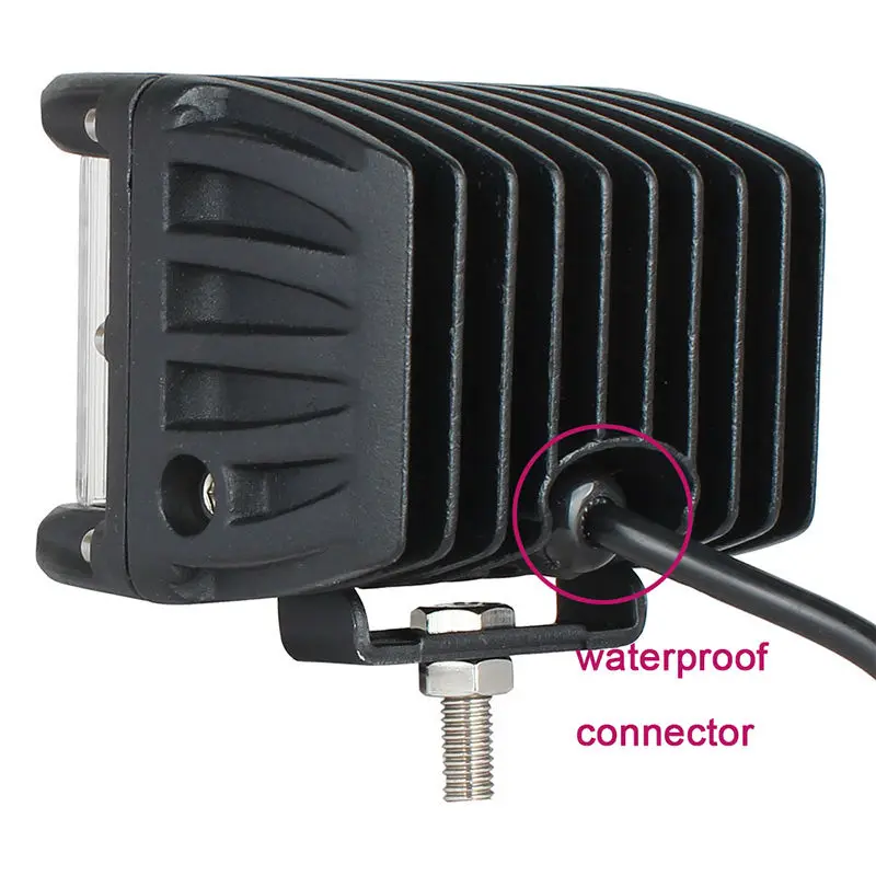 2 шт. 4 дюйма 60 Вт комбинированный светодиодный рабочий свет прожекторы