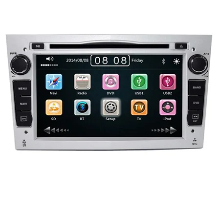7 дюймовый автомобильный dvd плеер для Opel Astra h Vectra Antara Zafira Corsa GPS навигация Радио