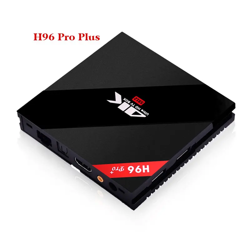 H96 Pro Plus Smart tv Box 2+ 16 ГБ Android 7,1 Amlogic S912 Восьмиядерный процессор 2,4G/5 ГГц Bluetooth 4,1 4 K 1000 m LAN телеприставка