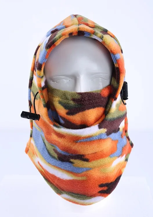 Bionic камуфляжная теплая зимняя куртка из плотного флиса для охоты головной убор