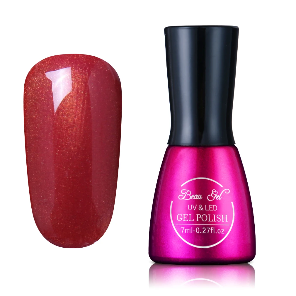 1021 Beau гель UV Vernis Полупостоянный 7 мл УФ-гель для ногтей замачиваемый долговечный светодиодный лак для ногтей, лак для ногтей - Цвет: 1021