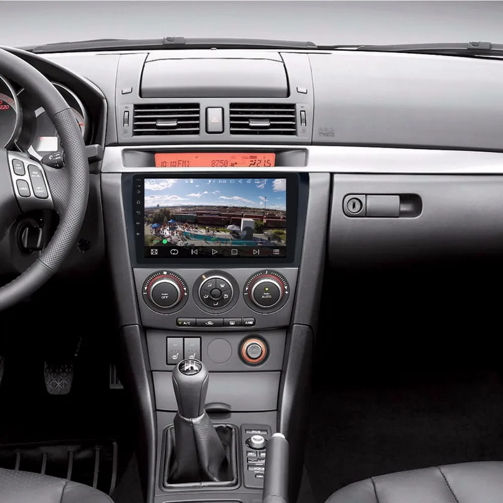 9 &quotAndroid 8 0 автомобильный мультимедийный плеер GPS навигация для Mazda 3 2006-2012 Авто