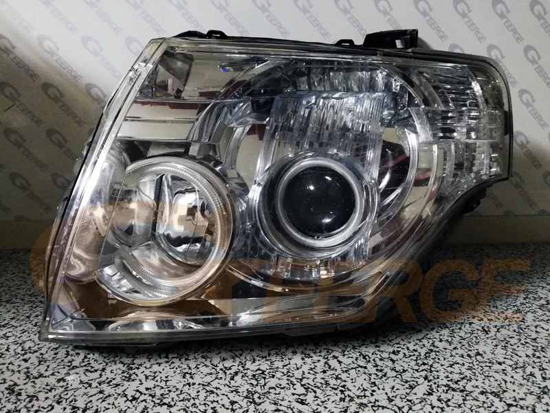 Для Mitsubishi pajero 2006 2007 2008 2009 2010 2012 2013 отличный CCFL ангельские глазки комплект Ультра яркое кольцо Halo