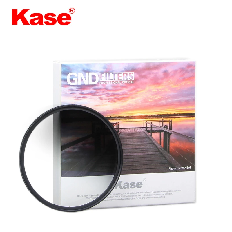 Круговой Фильтр Kase GND0.9 gnd1.2 40 5 43 46 49 52 55 58 62 67 72 77 82 мм|Фотофильтры для объективов| |