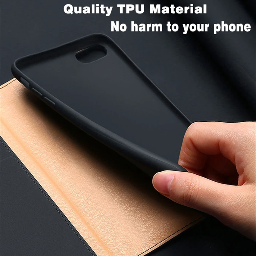 Flip Card Pokect Wallet Phone Case For iPhone 6 6S 7 8 Plus X XS Accessories Leather Back Cover Silicon Soft Cases Funda Coque |