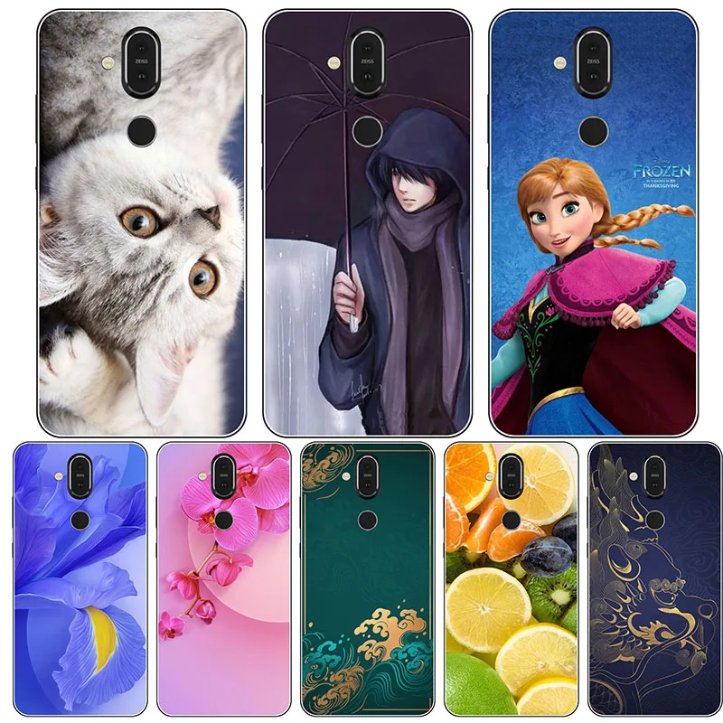 Милый Модный цветочный чехол для Nokia X71 X 71 NokiaX71 TA 1172 8 1 Plus с рисунком телефона Fundas
