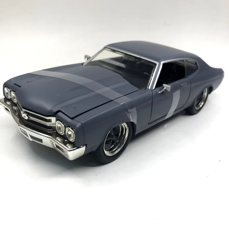 JADA 1:24 Высококачественная модель автомобиля из сплава, 1970 Chevrolet SS автомобиль, 2 открытые двери, качественные модели игрушек, игрушечные транспортные средства