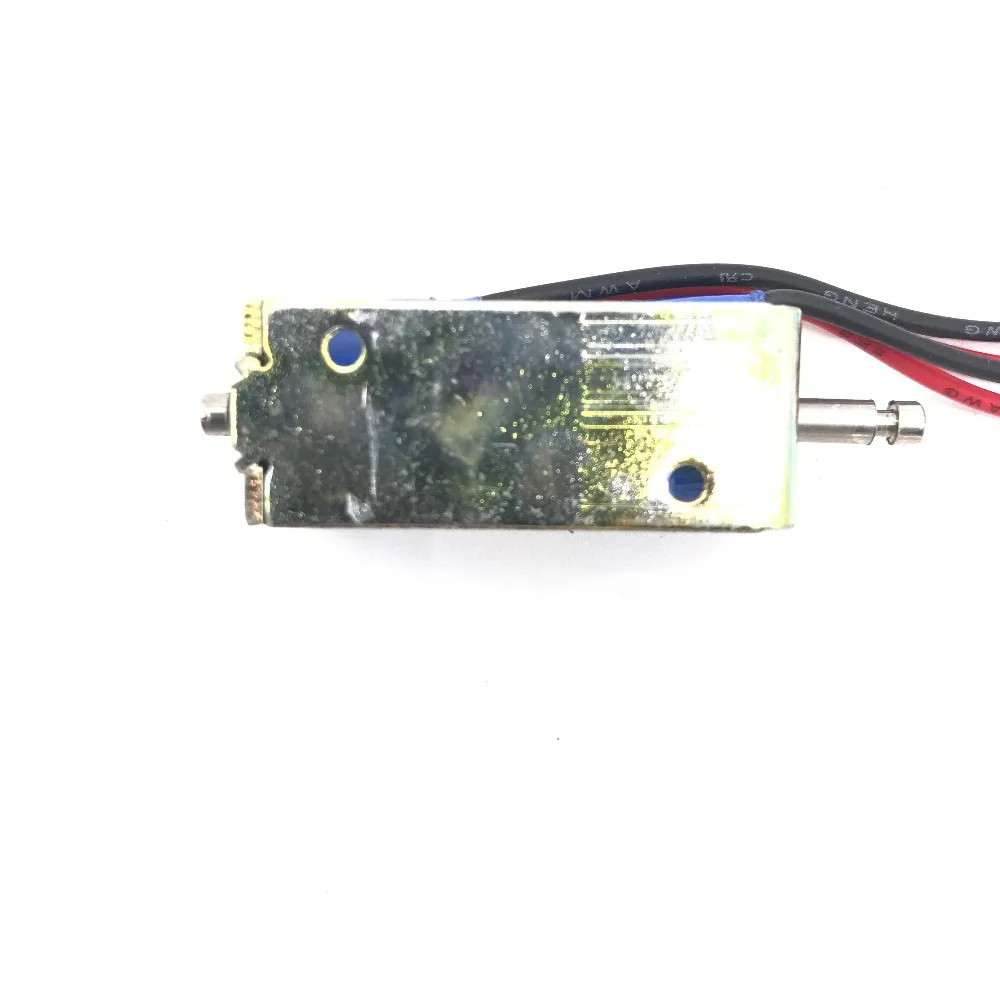 Потяните Тип JF-0735C DC 6 V 12 V 24 V линейный Электромагнит Путешествия 5mm