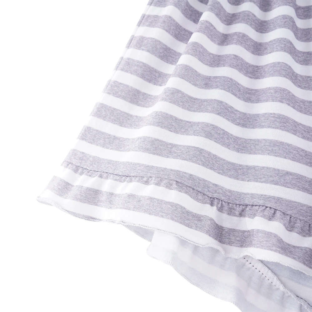 Полосатая майка с бретельками топы и шорты 2 предмета пижамные комплекты для сна