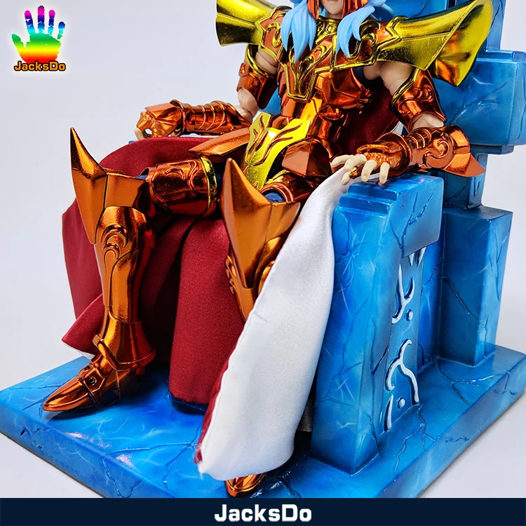 Sainte Seiya Jacksdo большое сиденье Святой ткани Миф EX фигурка короля моря Посейдон роскошный трон аксессуар
