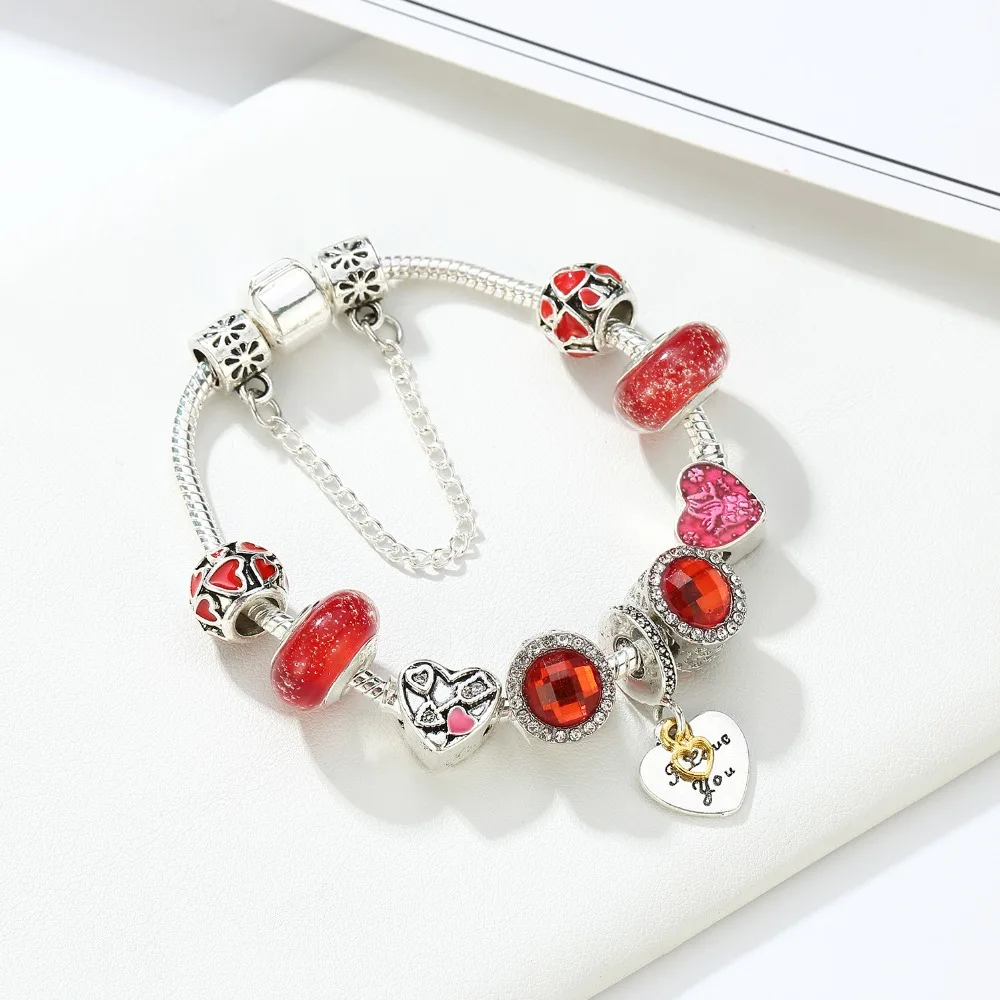 Eccosa Мурано Стекло бусинами Браслеты и браслеты Модные украшения аксессуары Diy