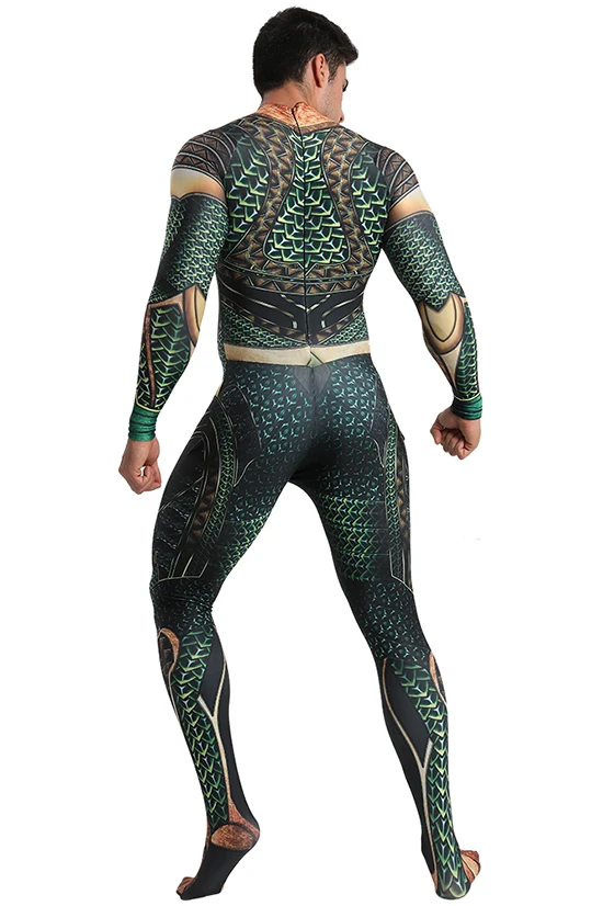 Костюм Aquaman для косплея костюм зентая супергероя|Зентай| |